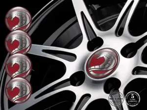 Badge Ruota Racing Logo Limited Domed